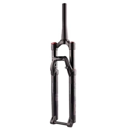 MabsSi Parti di ricambio MabsSi Forcella di sospensione ad aria per mountain bike, 66 cm, 69, 8 cm, 29 pollici, 130 mm, asse passante per mountain bike, freno a disco da 110 x 15 mm, forcella anteriore ultra leggera per