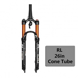 MIYUEZ Parti di ricambio MIYUEZ Corsa Forcella Forcella MTB Corsa 100mm 32 RL 26 / 27.5 / 29 Pollici Forcella Cono Cono Tubo Assale QR Sgancio Rapido Bicicletta Accessori ASSE 9mm, 26in