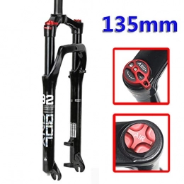 MIYUEZ Forcelle per mountain bike MIYUEZ Forcella Air in Sospensione 26 Pollici per 135mm Snowmobile ATV Fat Tire MTB Forcella Forcella MTB Tube Fork Forcella Pneumatica Ammortizzatore in Lega di Magnesio