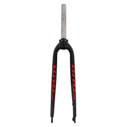 MIYUEZ Parti di ricambio MIYUEZ Lega di Alluminio Forcella MTB 26 27, 5 29 Pollici Universale Mountain Bike Forcella di Sospensione Super Leggero Forcella Anteriore da 28, 6 mm Freno a Disco sgancio rapido 100mm, Red-27.5in