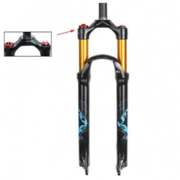 MOMAMO Forcelle per mountain bike MOMAMO Forcella Ammortizzata 26 27.5 29 inch Leggero Aluminum Alloy Controllo delle Spalle MTB Forcella Forcella di Sospensione Mountain Bike Bicicletta Viaggio: 100mm