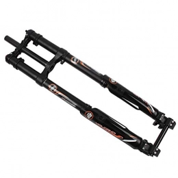 MOMAMO Forcelle per mountain bike MOMAMO Forcella Ammortizzata 26 27.5 inch Leggero Controllo delle Spalle Aluminum Alloy MTB Forcella Forcella di Sospensione Mountain Bike Bicicletta Viaggio:203 mm