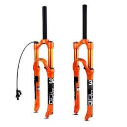 Mountain Bike Forcelle per mountain bike Mountain Bike BOLANY Suspension Forcella Anteriore, Aria Rimbalzo Damper, 26 / 27.5 / 29 Pollici in Lega Leggera di Alluminio Diritta Tubo Air Damping Suspension Fork (Manuale di Blocco / Blocco REM