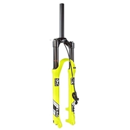 SHKJ Parti di ricambio Mountain Bike Forcella A Sospensione 26 / 27, 5 / 29 Pollici MTB Forcella Ad Aria Escursione 100 Mm 1-1 / 8" Dritto Freno A Disco Forcella Anteriore da Bicicletta QR 9mm (Color : Remote, Size : 27.5inch)