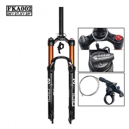 Mountain Bike Forcella Anteriore 26" 27 5" 29" Air Remote Lock Forcella Ammortizzata Corsa 100mm Disco Tipo V 1-1/8,27.5Inch