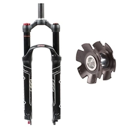 QHY Parti di ricambio Mountain Bike Forcella Anteriore Sospensione Ammortizzata MTB 26 / 27, 5 / 29 Pollici, 100mm Viaggio Shock di Pressione dell'Aria Freno A Disco 9mm QR (Size : 26in)