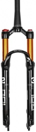 MGE Parti di ricambio Mountain Bike Suspension Fork, 1-1 / 8' Leggero in Lega di magnesio MTB di Blocco della Sospensione di Corsa della Spalla: 100mm 27.5 / 29inch (Color : A, Size : 27.5inch)