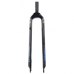 Mountain Bike Parti di ricambio Mountain Bike TOSEEK Suspension Forcella Anteriore, Laccato Lucido, 26 / 27.5 / 29 Pollici in Fibra di Carbonio Diritta Tubo Rigido della Forcella Anteriore (Size : 27.5")