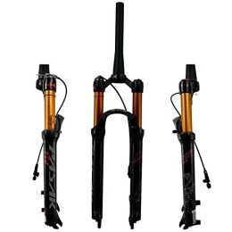 QJWM Forcelle per mountain bike Mountain Forcella Anteriore 27.5 / 29 Pollici Mountain Bike Forcella Ammortizzata Corsa 120Mm Conici Mountain Bike Forcelle Blocco Distanza 9 * 100Mm Forcella Anteriore Della Bicicletta B, 29inch