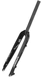 NaHaia Forcelle per mountain bike NaHaia 26" 27.5" 29" Forcella MTB Full Carbon Fiber High Toughness Bella e generosa Forcella per Tubo Dritto per Mountain Bike, specifica Tubo sterzo: 1-1 / 8"(28, 6 mm)