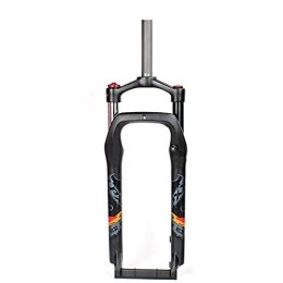 NaHaia Forcelle per mountain bike NaHaia Bike Fat Fork Fit 4.0 "Pneumatico 20 26 Pollici Lega di Alluminio MTB Mountain Bike Air Fat Forcella Tubo Dritto 1-1 / 8" Corsa 100mm QR 9mm Freno a Disco