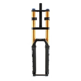 NaHaia Parti di ricambio NaHaia Forcella Ammortizzata per Mountain Bike a Doppia Spalla, Regolazione dell'estensione da 27, 5 / 29 Pollici Corsa 170 mm Forcella pneumatica 15 * 110 mm Accessori per Tubi da 36 mm