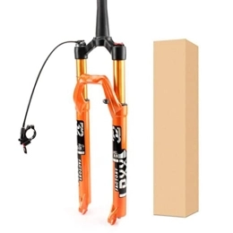 NaHaia Forcelle per mountain bike NaHaia Forcella Anteriore a Sospensione pneumatica, Corsa 100 mm QR 9 mm Blocco Manuale / Blocco remoto 27, 5 / 29 Pollici Accessori per Forcella per Mountain Bike in Lega di magnesio