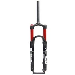 NEZIAN Forcelle per mountain bike NEZIAN Mountain Bike Forcella Ammortizzata 26, 1-1 / 8 '' Leggero Lega di Magnesio MTB Tubo Dritto Forcella A Gas Controllo delle Spalle Nero 1830g (Color : A, Size : 27.5inch)