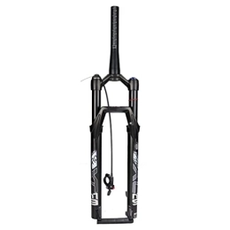 QHIYRZE Parti di ricambio QHIYRZE MTB Air Fork 26 / 27.5 / 29 Mountain Bike Forcelle Ammortizzate Corsa 110mm 1-1 / 8''Dritta / Conica Forcella Anteriore QR 9mm Manuale / Blocco Remoto (Color : Tapered Remote, Size : 27.5'')