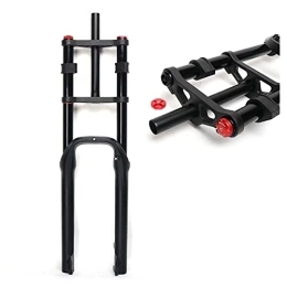 QHY Parti di ricambio QHY 26 Pollici Sospensione Mountain Bike Forcella Anteriore Forcella Forcella Ammortizzata Meccanicamente, Forcella Ammortizzata Air MTB, Corsa Ammortizzatore: 100mm (Color : Black)