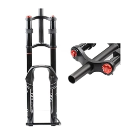 QHY Forcelle per mountain bike QHY Ciclismo Sospensioni Forcella Downhill Mountain Bike Forcella Ammortizzata Idraulica Rappelling Bicicletta Forcella Dell'olio con Smorzamento Freno A Disco MTB DH 1-1 / 8