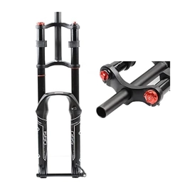 QHY Forcelle per mountain bike QHY Forcella Ammortizzata Ad Oil MTB, Ciclismo Mountain Bike Forcella Anteriore Ammortizzatore per Bicicletta, Corsa 130mm, Straight Hand (Size : 26in)