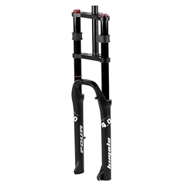 QHY Parti di ricambio QHY Forcella Anteriore Bici, Lega di Alluminio Lega di Magnesio 26X4.0 Pollici per Mountain Bike HL Forcella Anteriore Accessorio per Bici