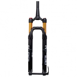 QHY Parti di ricambio QHY MTB Forcella Ammortizzata Controllo Spalle Ammortizzatore per Bici Steerer Fork Corsa 100mm Sospensioni con Smorzamento Freno A Disco MTB AM FR (Color : 1-1 / 2"HL, Size : 27.5in)