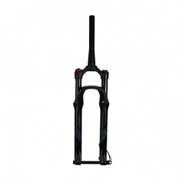 QXFJ Forcelle per mountain bike QXFJ 27, 5 / 29 Pollici Forcella per Bicicletta, Forcella Pneumatica / Tubo Conico / Corsa 120mm / Ingranaggio Aperto 100mm / Albero A Botte 15mm / Controllo Spalla / Controllo Filo