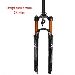 QXFJ Forcelle per mountain bike QXFJ Forcella per Bicicletta 26 / 2.75 / 29 Pollici, Tubo Dritto 220mm * 28.6mm / Corsa 100mm / Diametro Tubo Interno 32mm / Controllo Spalla HL / Controllo Filo RL / Axe 9MM