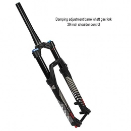 QXFJ Forcelle per mountain bike QXFJ MTB Forcella 26 / 27.5 / 29 Pollici Forcella Mountain Bike Forcella Forcella Forcella Anteriore Forcella Ammortizzatore Forcella Anteriore Corsa Gas Forcella 140MM