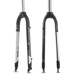 Mystea Parti di ricambio Rigide Forcella Anteriore per Bicicletta in Lega di Alluminio Forcella Anteriore per Mountain Bike Tubo Rigido Dritto 28, 6 Mm Accessori Bicicletta per Freni A Disco B, 26inch