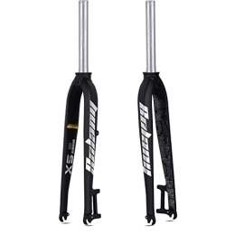 Mystea Forcelle per mountain bike Rigide Forcella Anteriore per Bicicletta Leggera Tubo Dritto 28, 6 Mm Mountain Bike Forcella in Lega di Alluminio Accessori Bicicletta per Freni A Disco 29inch