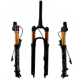 RWEAONT Forcelle per mountain bike RWEAONT Bicycle Air Forks Bike Fron Fork26 27, 5" 29er 1-1 / 2" MTB. Forcella di Sospensione della Montagna Airesilience Oil Suming Line Linea 39, 8 Centro (Color : 26RL Matte Spring)