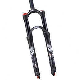 SHAOZI Forcelle per mountain bike SHAOZI Forcella Anteriore A Doppia Camera d'Aria per Mountain Bike Forcella Pneumatica Smorzamento Tartaruga E Regolazione Coniglio Forcella Anteriore Ammortizzatore 26 / 27, 5 27.5 Nero