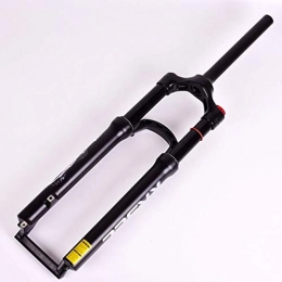 SHAOZI Forcelle per mountain bike SHAOZI Forcella della Bicicletta in Lega di Magnesio MTB Supension Air 26er Pollici Mountain Bike 32 Rl100mm Forcella per Accessori per Biciclette 26 Nero