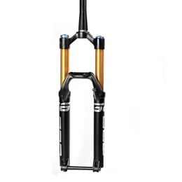 SMANNI Parti di ricambio SMANNI 36 RL MTB Forcella Ammortizzata DH AM Down Hill Thru Axle Boost 110 MM * 15 MM Corsa 160 MM Mountain Bike Forcella Regolazione Ritorno 27.5 29 (Color : 29 Gold Manual)