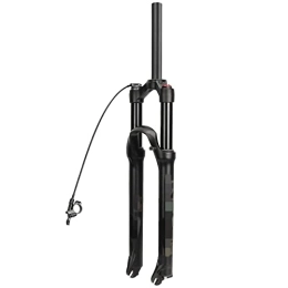 SMANNI Forcelle per mountain bike SMANNI Forcella Anteriore pneumatica for Mountain Bike Ultraleggera da 29 '' con Telecomando in Lega di magnesio Forcella Ammortizzata for Bicicletta con smorzamento 'Aria (Color : Straight Remote)