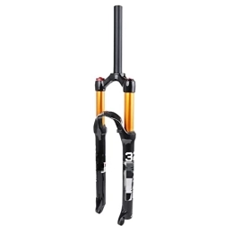 SMANNI Parti di ricambio SMANNI Forcella della Bicicletta della Bici di Sospensione pneumatica 29 Pollici Mountain Bike Forcella 32 RL100mm 26 / 27.5"Forcella MTB in Lega di magnesio for la Parte in Bicicletta (Color : 26 STR