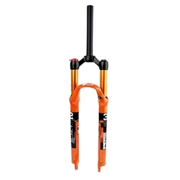 SMANNI Forcelle per mountain bike SMANNI Mountain Bike Forcella Anteriore 26 / 27.5 / 29 Pollici Sospensione Forcella Pneumatica HL RL Blocco Integrato in Lega di Magnesio Forcella Parti di Biciclette (Color : 26 Straight Hand)