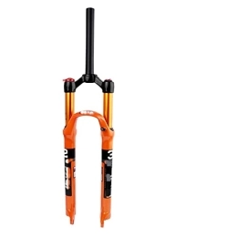 SMANNI Forcelle per mountain bike SMANNI MTB della Bici della Forcella della Sospensione Ad Aria 26 / 27.5 / 29 Pollici Mountain Bike 100 Millimetri Dritto / Conico Freno a Disco Forcella for Accessori for Biciclette (Color : 26 Straight M