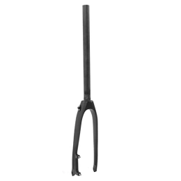 Socobeta Forcelle per mountain bike Socobeta Mountain Bike Forcella Forcella Anteriore della Bici in Fibra di Carbonio 20 Pollici 406 Freno A Disco Un Pilastro 451 Sgancio Rapido UD Modello Tubo Dritto Forcella Anteriore(Opaco)