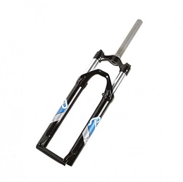 Sonwaohand Forcelle per mountain bike Sonwaohand Forcella per Sospensione Mountain Bike, 27, 5" in Lega di Alluminio Anteriore Ponte Idraulico Controllo Idraulico 1-1 / 8" Viaggio 100mm 27, 5 Pollici B