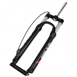 AWJ Forcelle per mountain bike Sospensione Forcella MTB Forcella della Bicicletta 26 / 27.5 Pollici Sospensione Ad Aria Forcella Freno A Disco Mountain Bike Forcella QR 105mm Viaggio Dritto 1-1 / 8"HL / RL