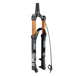 TISORT Forcelle per mountain bike TISORT Forcella MTB Forcella Ammortizzata for Mountain Bike 26 / 27.5 / 29 Corsa 100mm Forcella Ammortizzata Pneumatica MTB 1 / 8 Tubo Dritto / Conico QR 9mm (Color : Tapered RL, Size : 29")