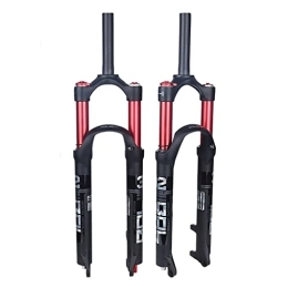 TISORT Parti di ricambio TISORT Forcelle Ammortizzate MTB 26 27, 5 Forcella Pneumatica for Mountain Bike da 29 Pollici AM XC DH Mountain Road Bicycle (Color : Red, Size : 29")