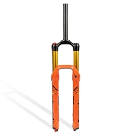 tyui7 Parti di ricambio tyui7 26 27.5 29 Pollici Forcella Aria Sospensione Mountain Bike Bicicletta MTB Forcella 160mm Viaggio 1-1 / 8" Regolazione del Ritorno Forcella Biciclette QR 9mm (Color : Orange, Size : 26inch)