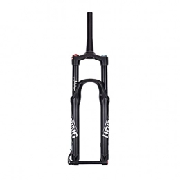 TYXTYX Forcelle per mountain bike TYXTYX Forcella Ammortizzata MTB 26"27, 5" 29", Corsa in Lega di magnesio ad Alta Resistenza 1-1 / 8": forcelle pneumatiche da 140 mm - Nere