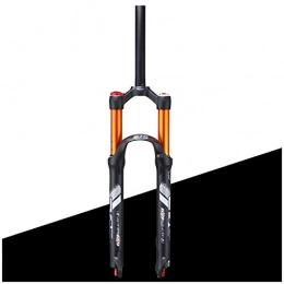 TYXTYX Forcelle per mountain bike TYXTYX Forcella Anteriore MTB 27, 5"pneumatica, Diritta 1-1 / 8", Blocco Manuale, QR 9 mm, Escursione 120 mm, Nera