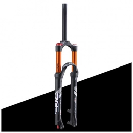 TYXTYX Forcelle per mountain bike TYXTYX Forcella MTB con Sospensione pneumatica 26", Blocco Manuale, Diritta 1-1 / 8", Nera, Corsa 120 mm, ASSE 9x100 mm