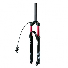 UPPVTE Forcelle per mountain bike UPPVTE Air MTB Bike Suspension Fork, Corsa 120mm Blocco Remoto (RL) 26 / 27.5 / 29 Pollice Regolazione del Rimbalzo Tubo Dritto QR 9mm per MTB Bike (Color : Straight Tube RL, Size : 27.5inch)