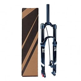 UPPVTE Forcelle per mountain bike UPPVTE Forcella Pneumatica, 26 / 27.5 / 29 Pollici Dritto Tubo Lockout Remoto MTB Bicycle Suspension Fork Rebound Regolazione, Viaggio 130mm Axle 9mm QR (Color : Straight Tube RL, Size : 27.5inch)