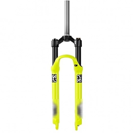 WATPET Parti di ricambio WATPET Forchette di Sospensione della Bicicletta 100mm Travel Spring Mechanical Block Front Fork Lega di magnesio 26 27.5 29 Pollici Stettore Conico e Forcella Anteriore Diretta dello (Color : L)