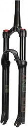 WBXNB Forcelle per mountain bike WBXNB Mountain Bike Air Fork 26"27.5" 29"Forcella Ammortizzata per Bicicletta MTB Remote Lock out Damping Adjustment 1-1 / 8" Travel 100mm Black Gold